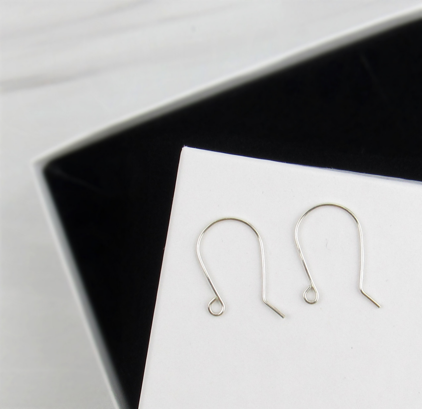 Tiny Blue Chalcedony Teardrop Earrings
