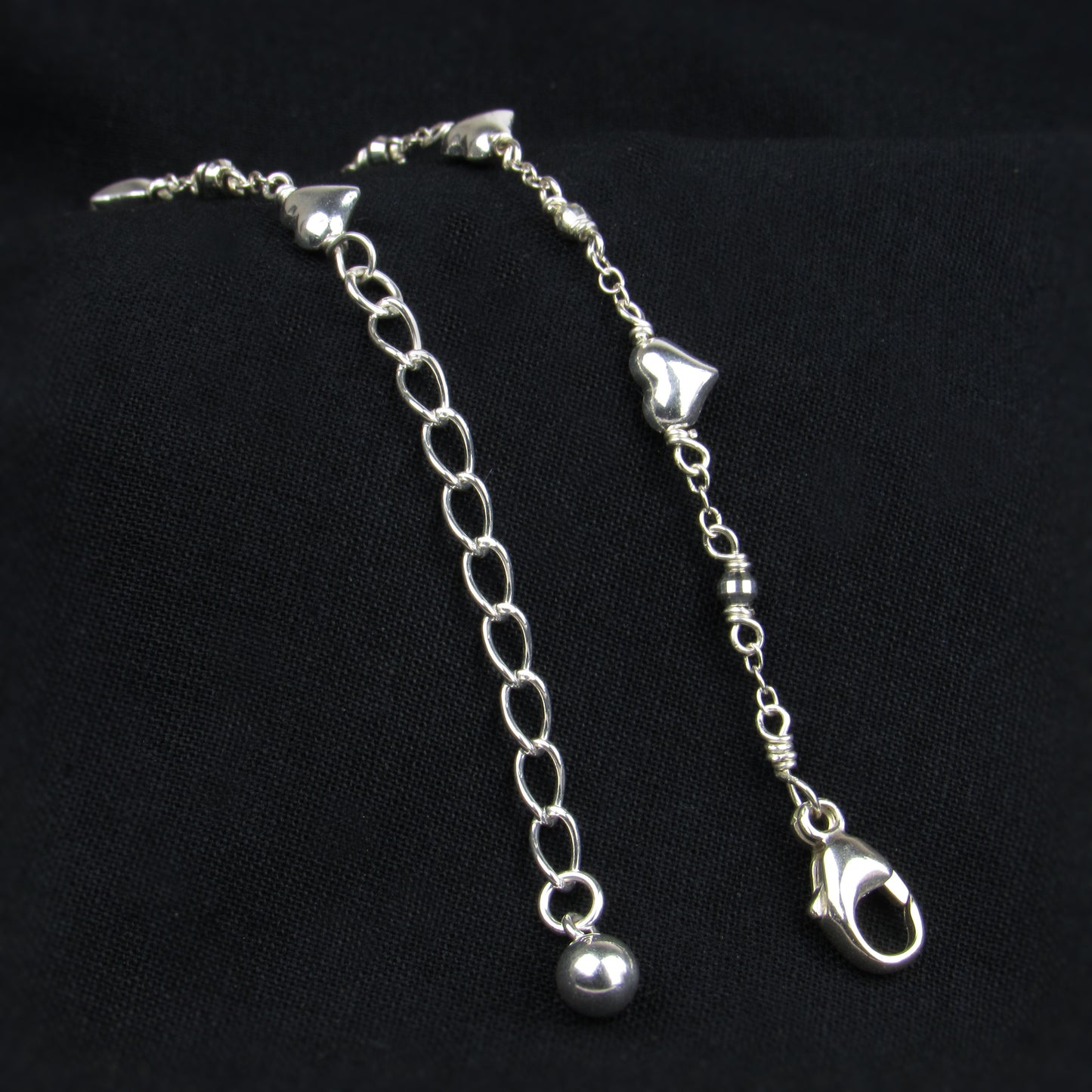 Dainty Heart Chain Bracelet