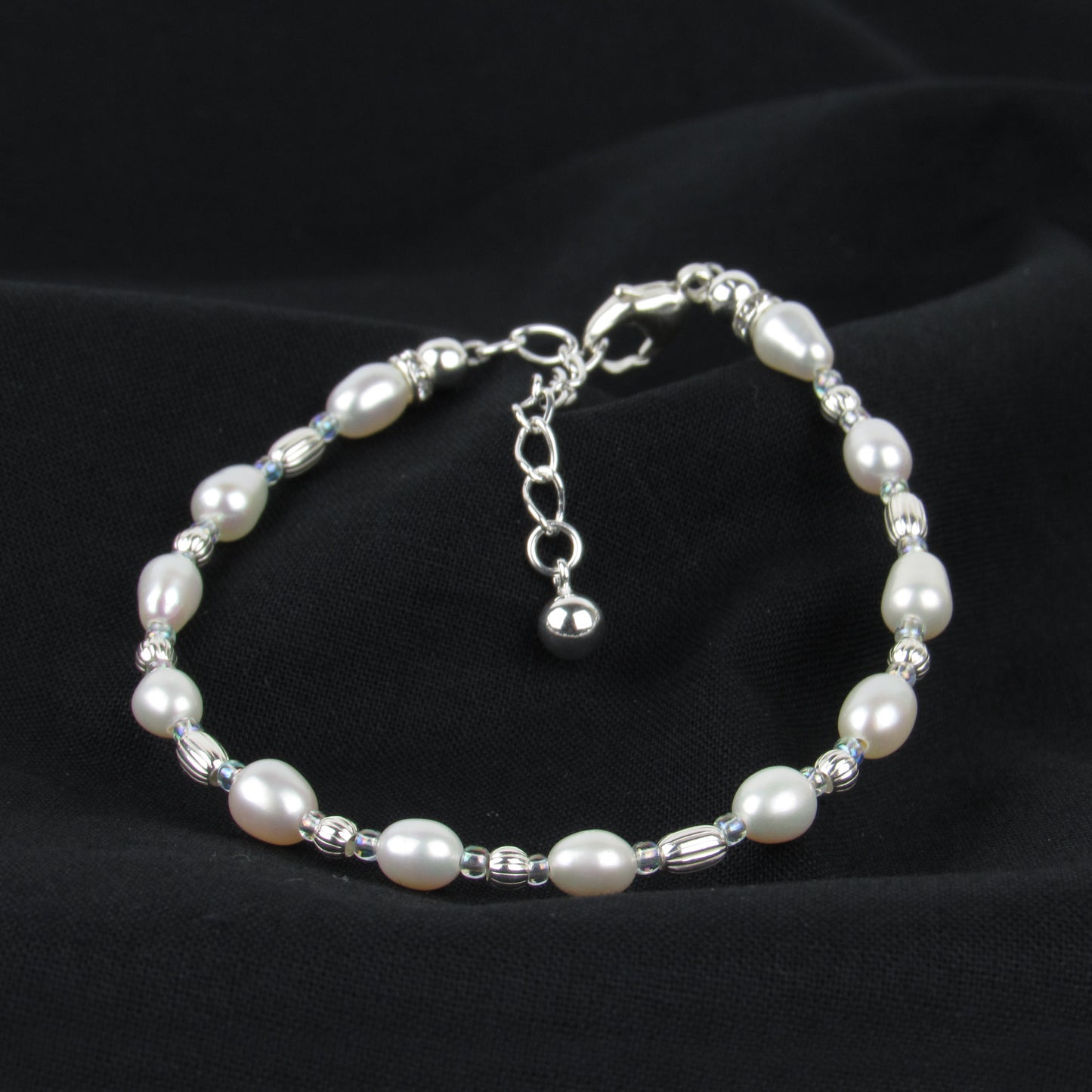 Tiny Pearl Beaded Bracelet