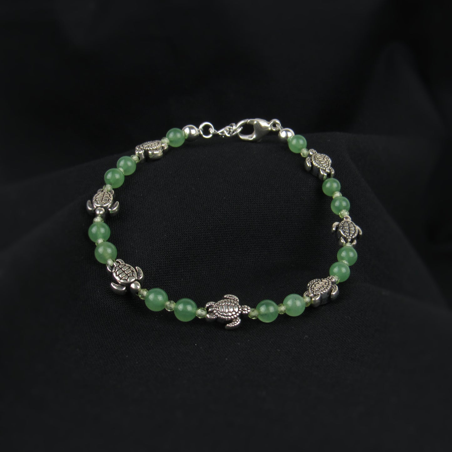 Tiny Green Sea Turtle Bracelet