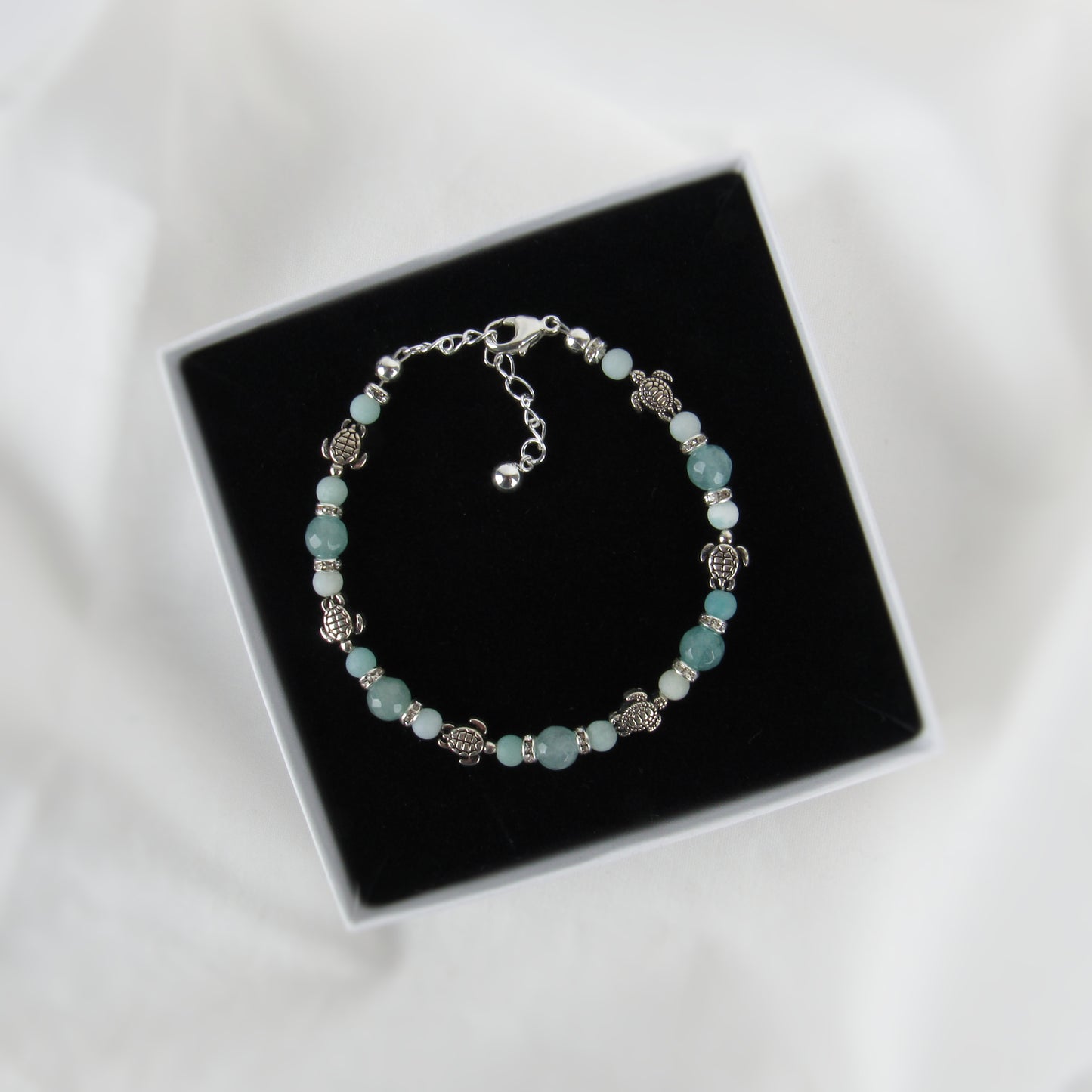 Mint Green Sea Turtle Bracelet