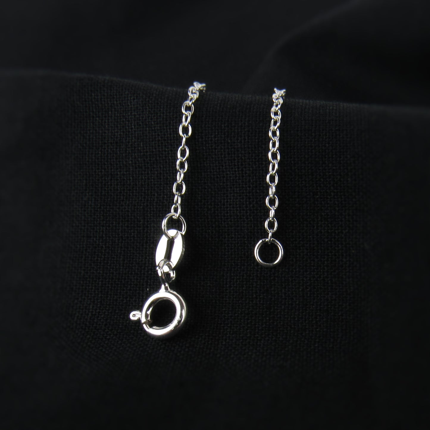 Oval Silver Abalone Necklace