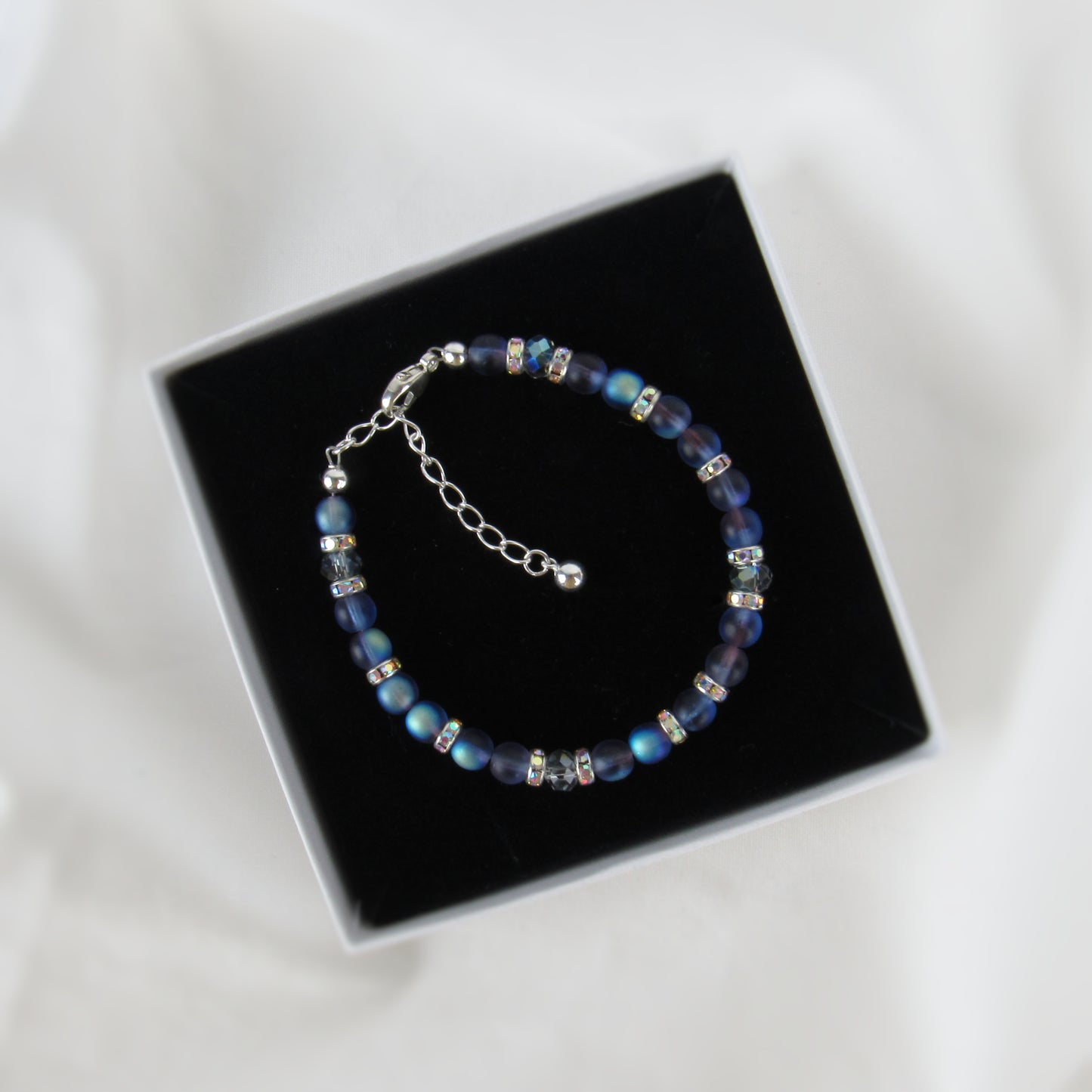 Purple Glass Bracelet