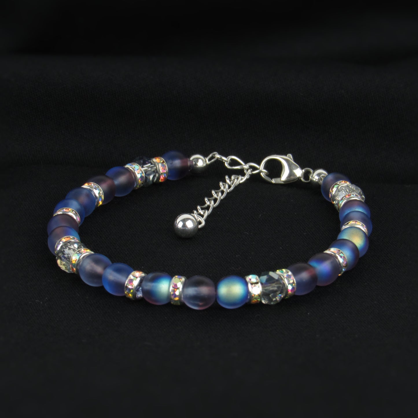 Purple Glass Bracelet