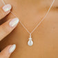 Pearl Pineapple Pendant Necklace