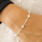 Dainty Rose Chain Bracelet