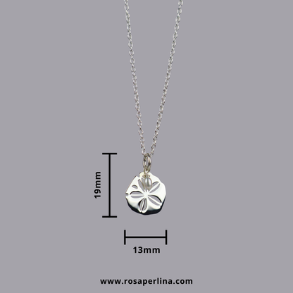 sand dollar necklace dimensions