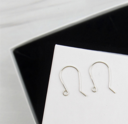 Textured Silver Butterfly Earrings