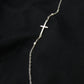 Dainty Cross Bracelet with Magnetic Clasp