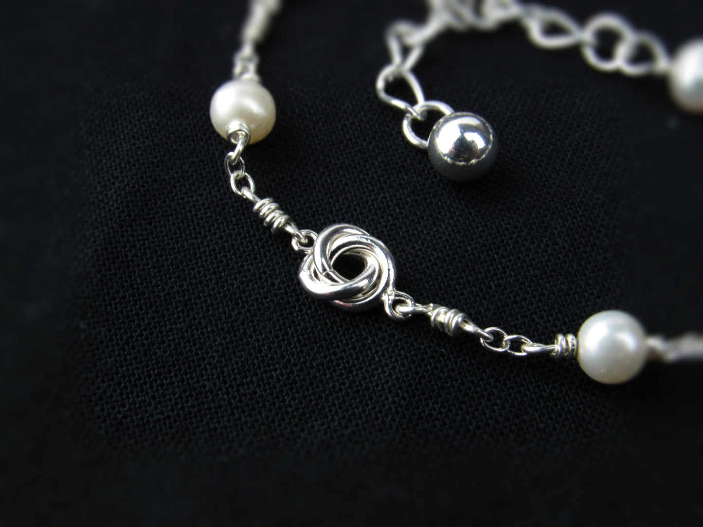 Elegant Pearl & Knot Bracelet (SPECIAL ORDER)