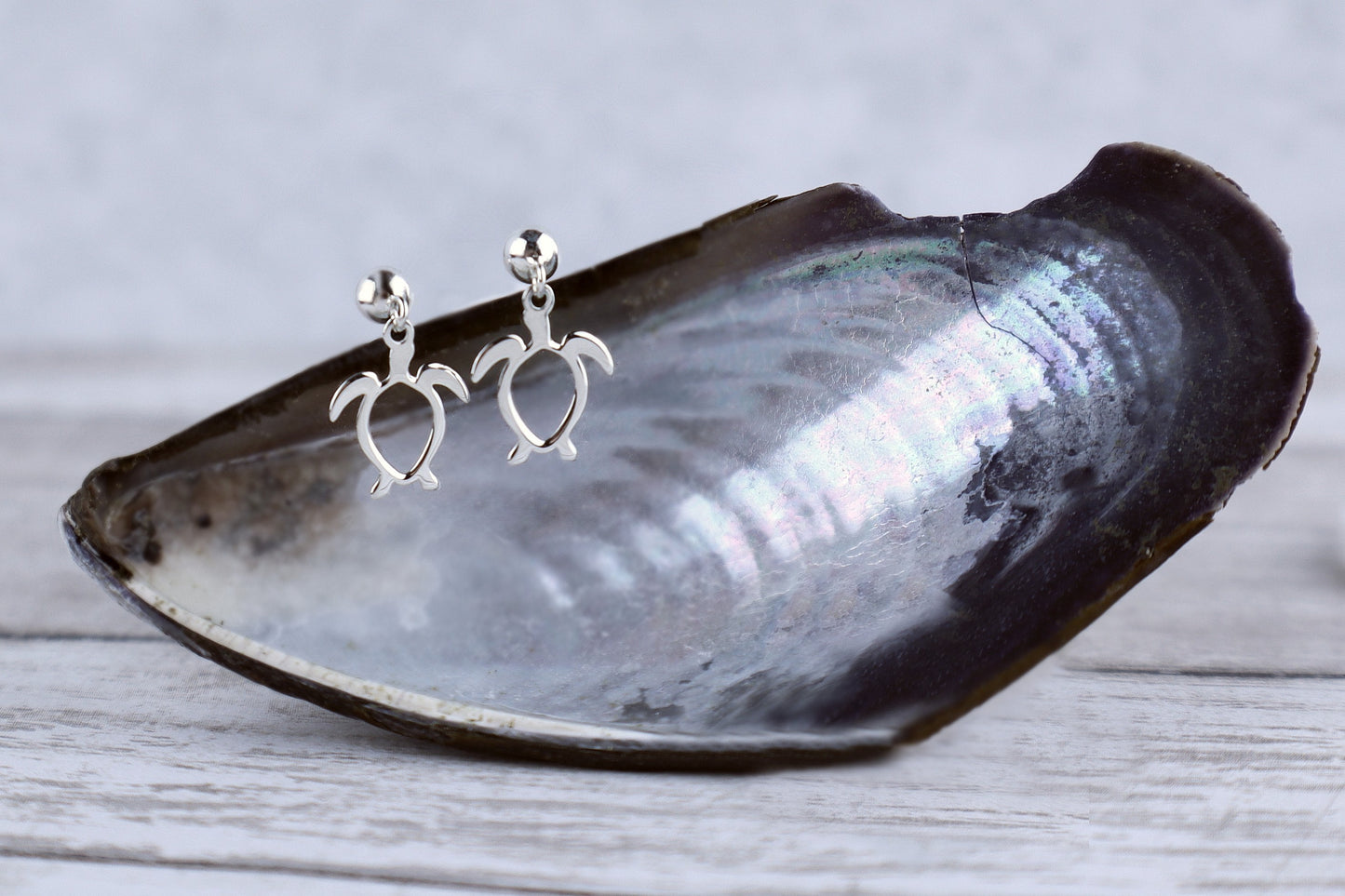 Sea Turtle Dangle Earrings