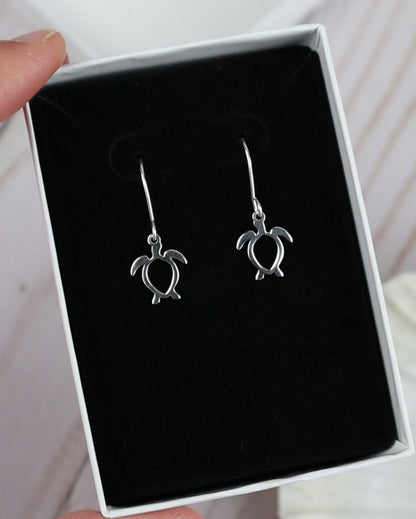 Sea Turtle Dangle Earrings