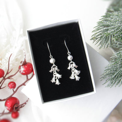 Sterling Silver Bell Earrings