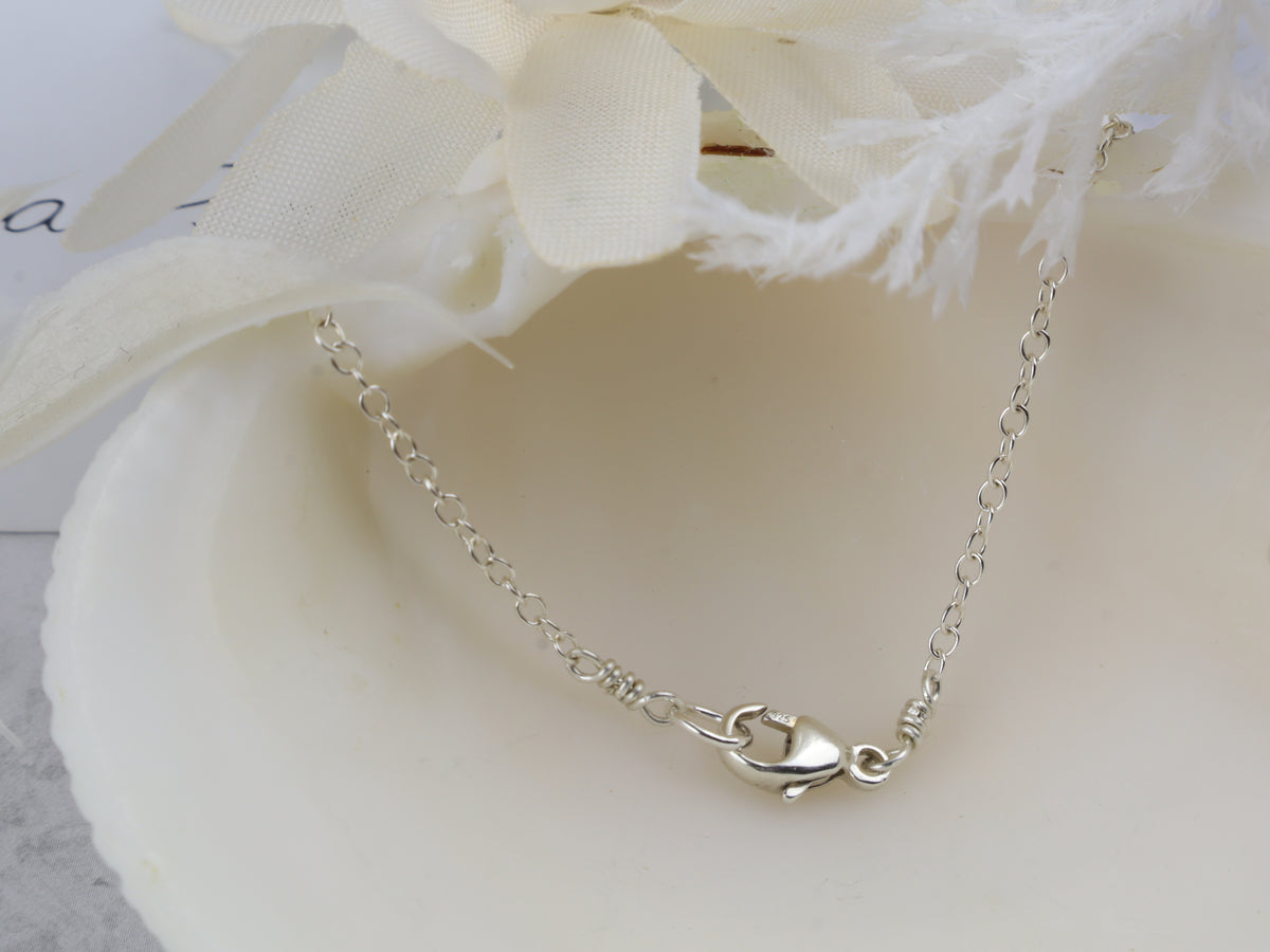 PRE-ORDER Dainty Chain Sea Turtle Bracelet (Sterling Silver) (14k Gold-Filled)