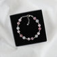 Pink Gemstone Bracelet with Kunzite and Rose Quartz