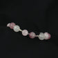 Pink Gemstone Bracelet with Kunzite and Rose Quartz