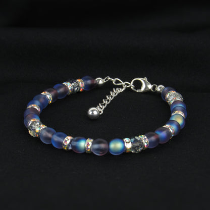 Purple Glass Bracelet