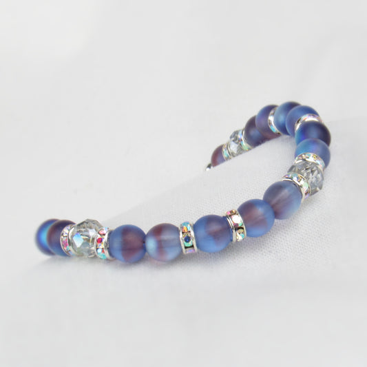 Purple Glass Bracelet