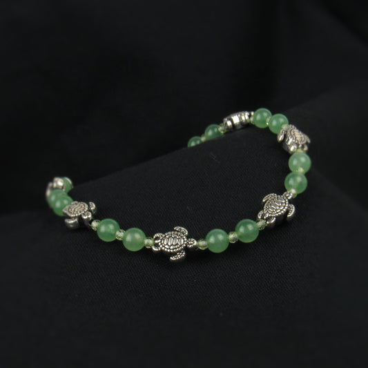 Tiny Green Sea Turtle Bracelet